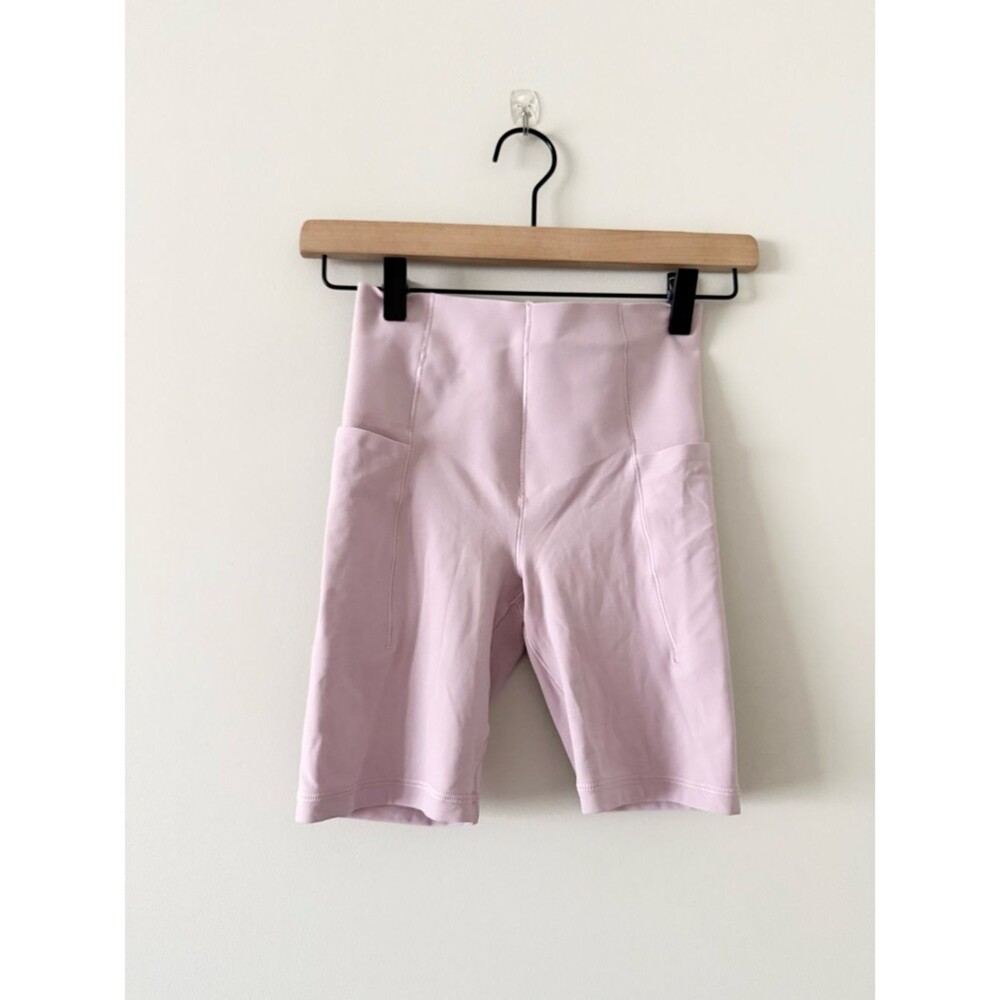 NWT Aerie OFFLINE Real Me Xtra 7" Bike Shorts - Light Pink (XS)